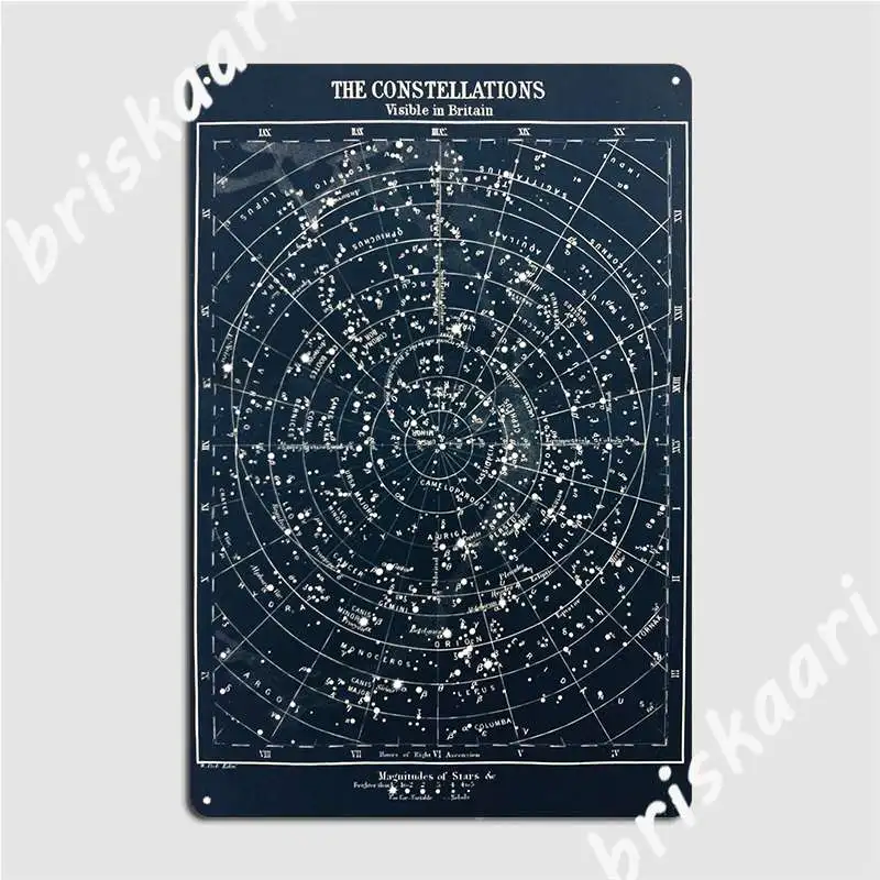 خمر ستار الأبراج خريطة المشارك - مراجعة Star Map Poster وسعره