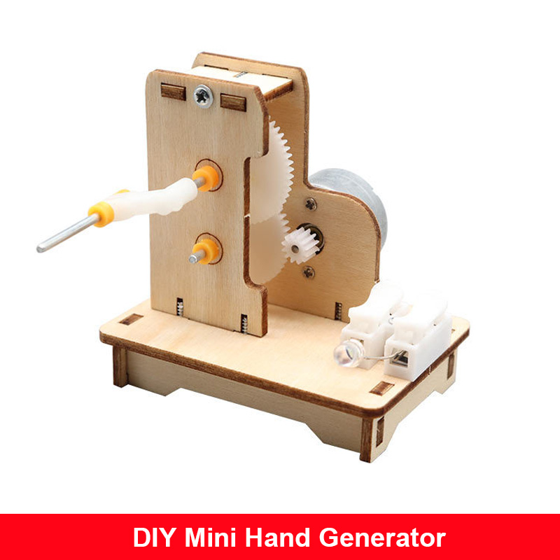 لتقوم بها بنفسك مولد يدوي صغير - مراجعة Science Project Diy وسعره