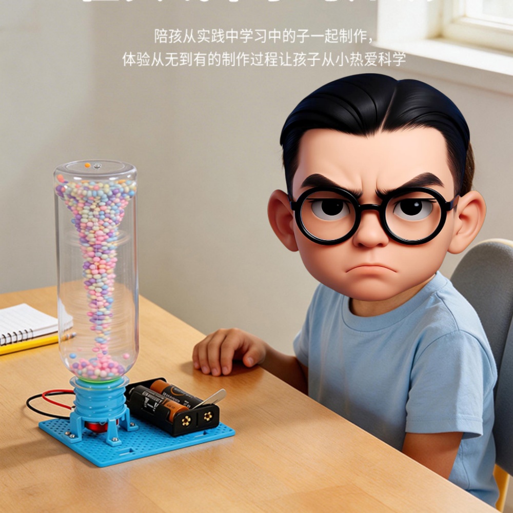 جهاز صنع إعصارات كهربائية، طقم - مراجعة Is Learning Science A Hobby وسعره