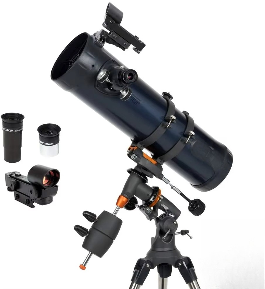 تلسكوب سيليسترون - أسترو ماستر - مراجعة Telescope Reflector 130 وسعره