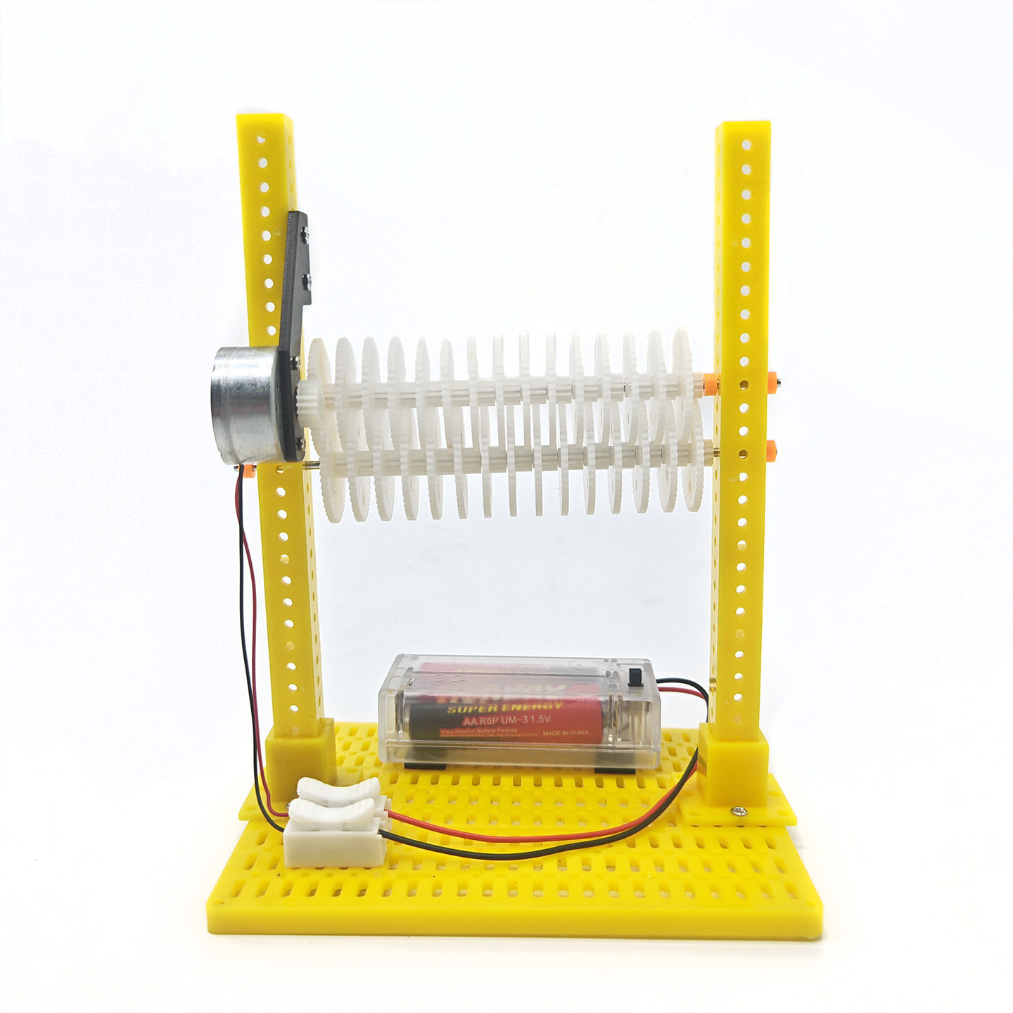 لعبة ألغاز التروس للأطفال رقم. - مراجعة Science Project Diy وسعره