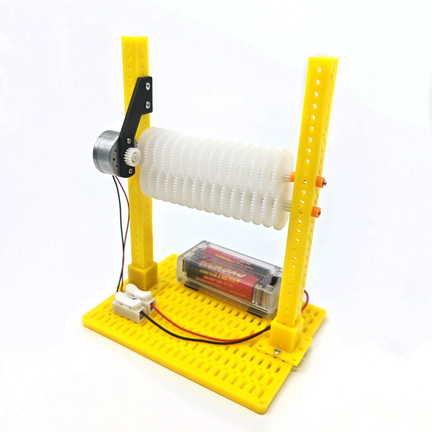 لعبة ألغاز التروس للأطفال رقم. - مراجعة Science Project Diy وسعره