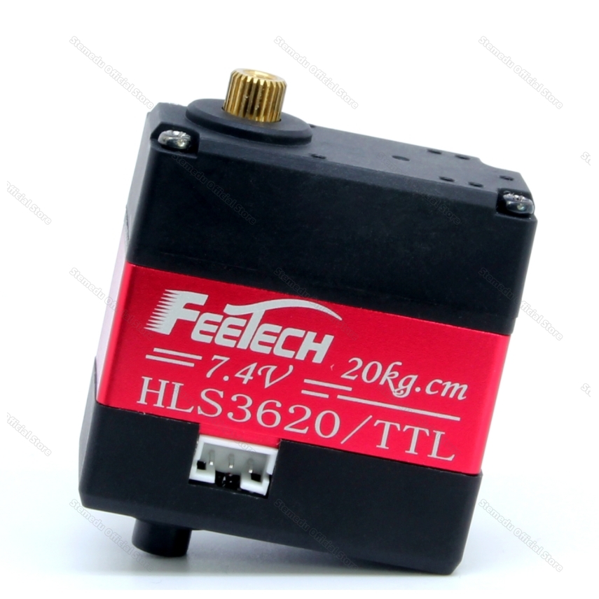 Feetech HLS3620-C001 7.4V 20kg - مراجعة Robot Arm Motor وسعره