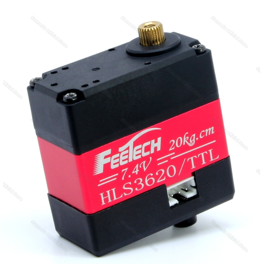 Feetech HLS3620-C001 7.4V 20kg - مراجعة Robot Arm Motor وسعره