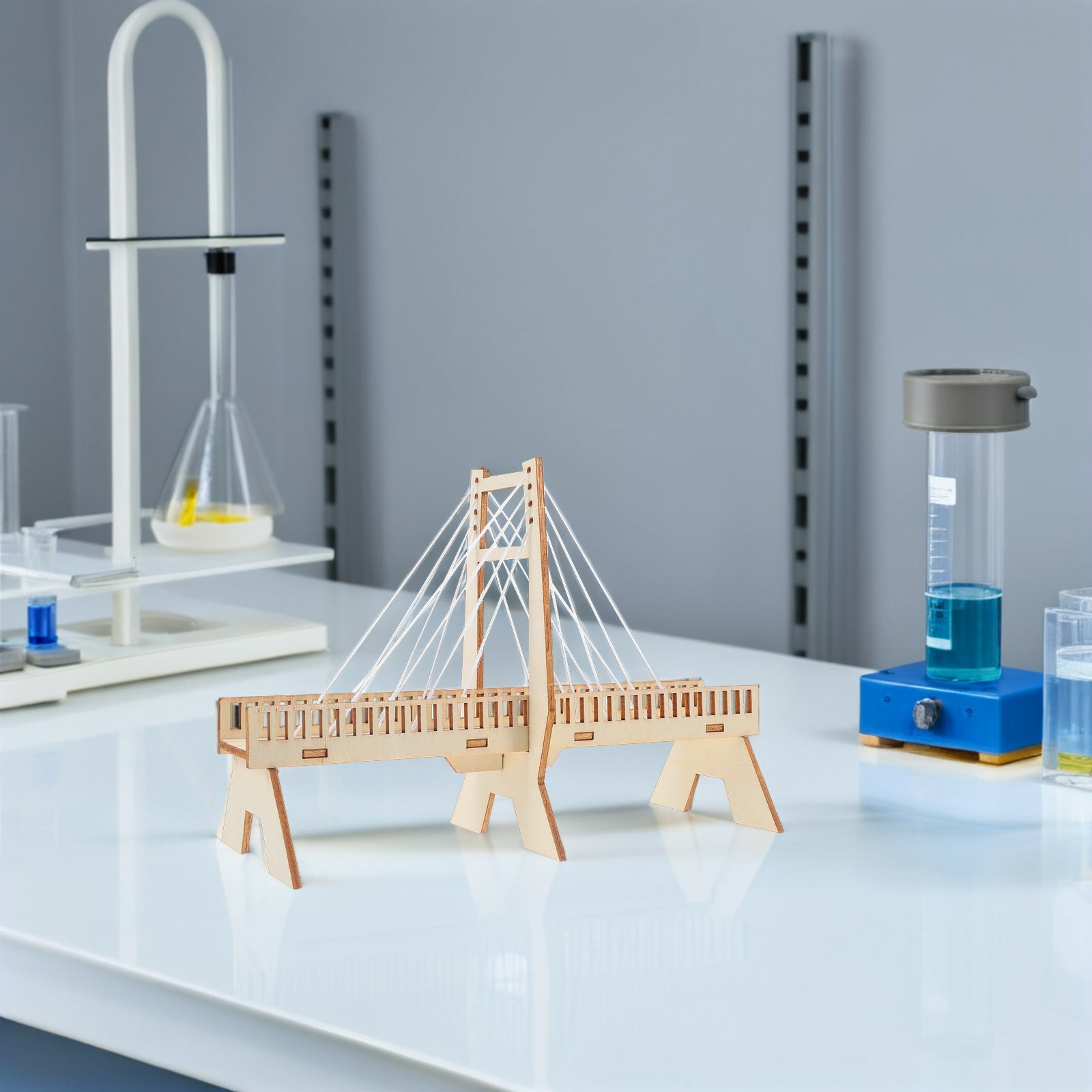 6 مجموعات من أدوات بناء الجسور - مراجعة Science Project Physics وسعره